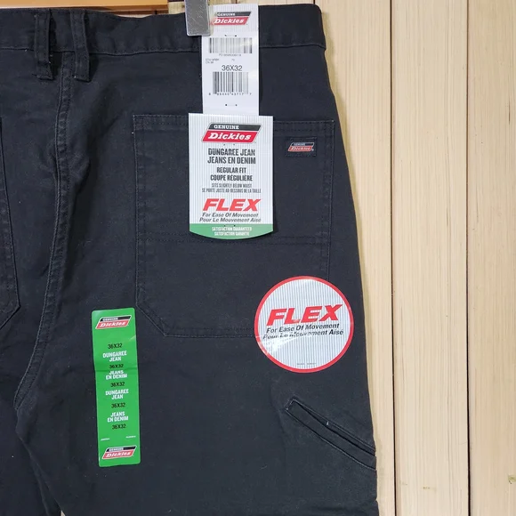 Dickies Work Pants For Men, Jeans Flex Jean Size 36x32 - Picture 4 of 10
